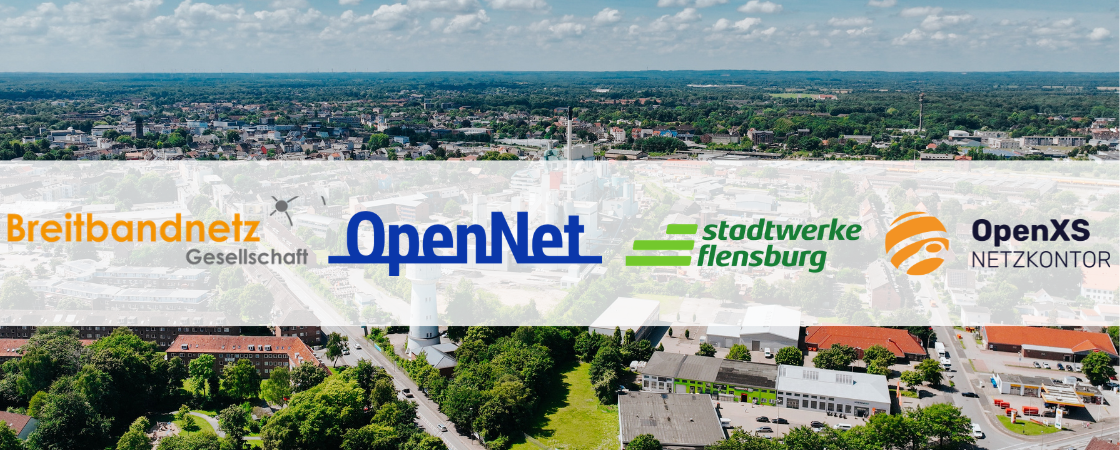 OpenNet verbindet BNG und Stadtwerke Flensburg über standardisierte Glasfaserplattform
